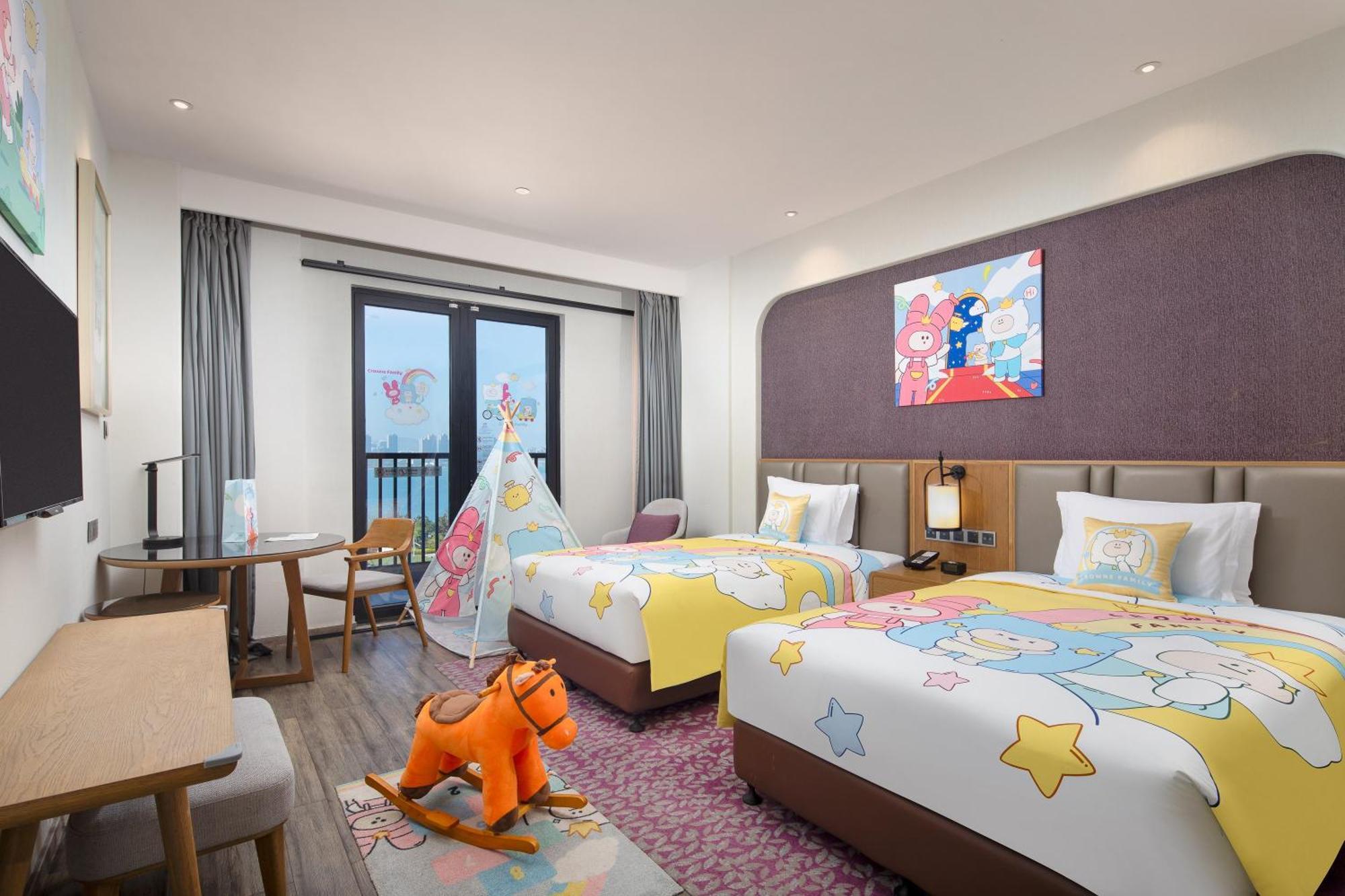 Crowne Plaza Qingdaoorientalmoviemetropolis By Ihg Hotell Exteriör bild